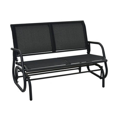 Manjarrez outdoor on sale glider bench